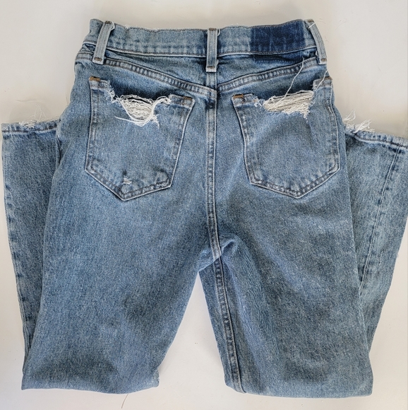 Abercrombie & Fitch high rise mom jean, size 25 or size 0 - Picture 5 of 5